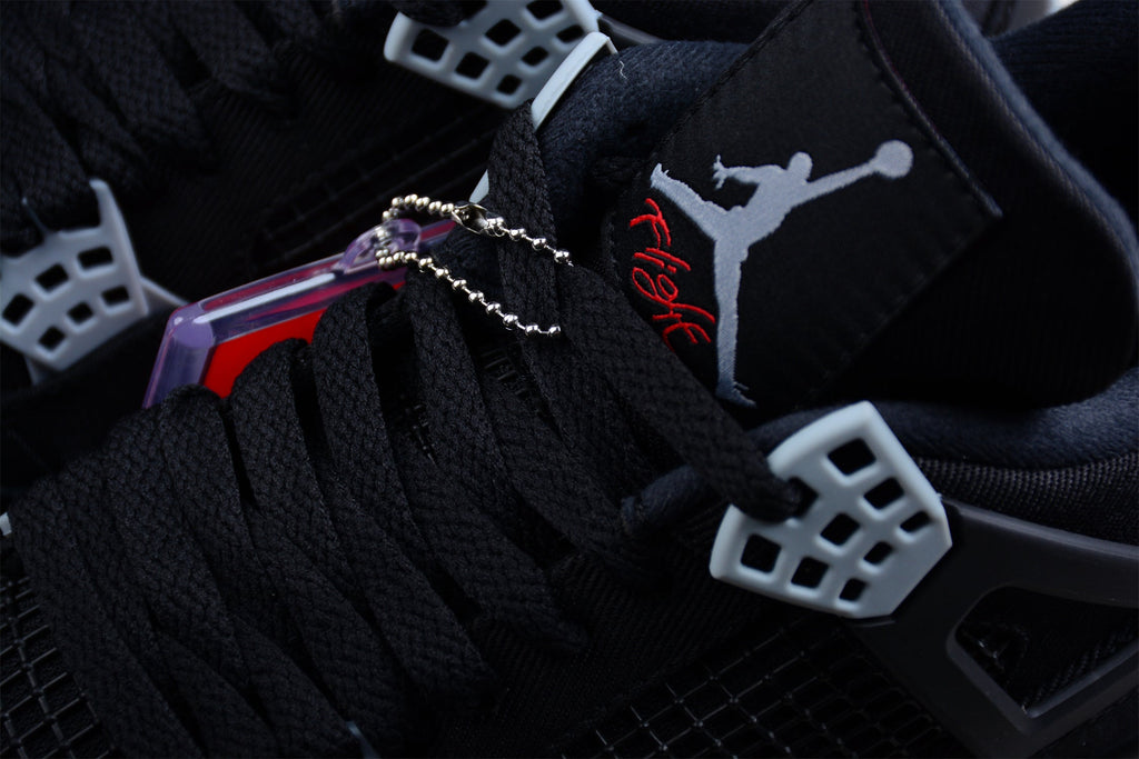 AJ 4 Retro "Black Canvas"