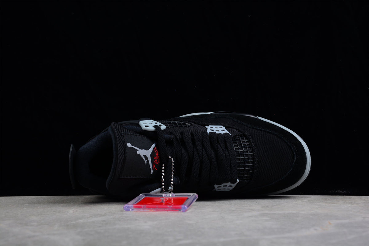 AJ 4 Retro "Black Canvas"