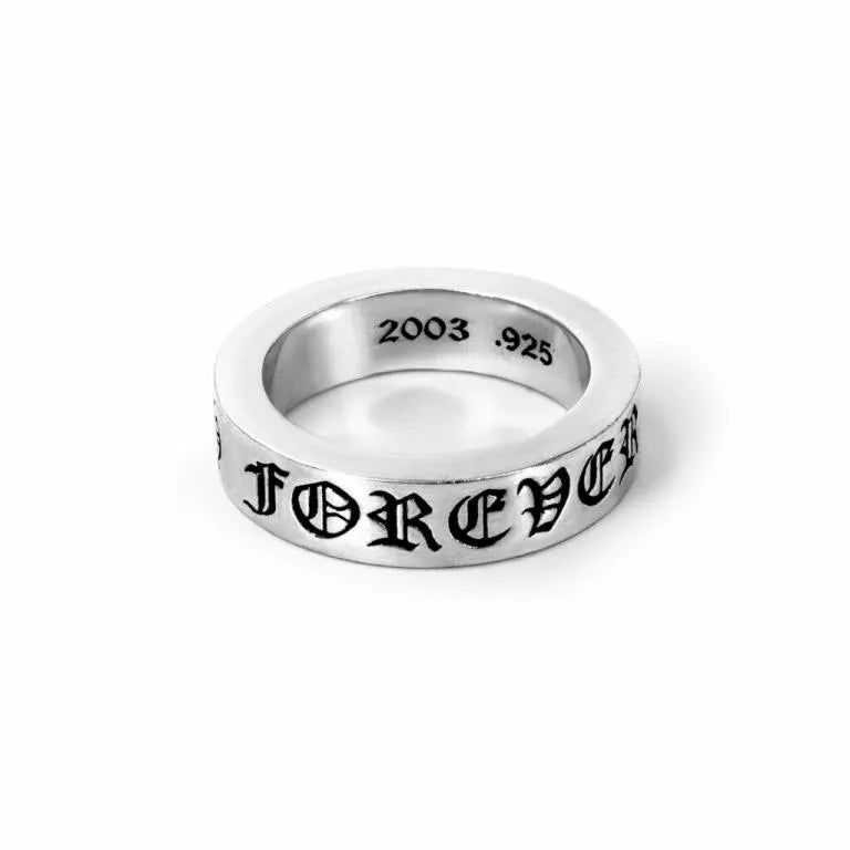 6MM CHROME HEARTS FOREVER RING – SPACER 5