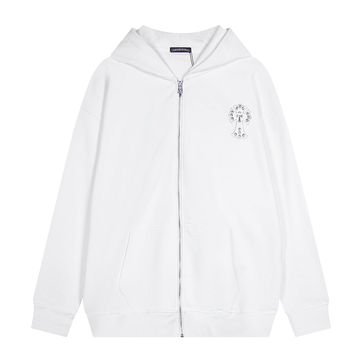Chrome Hearts New Zip Up Hoodie -TQ02